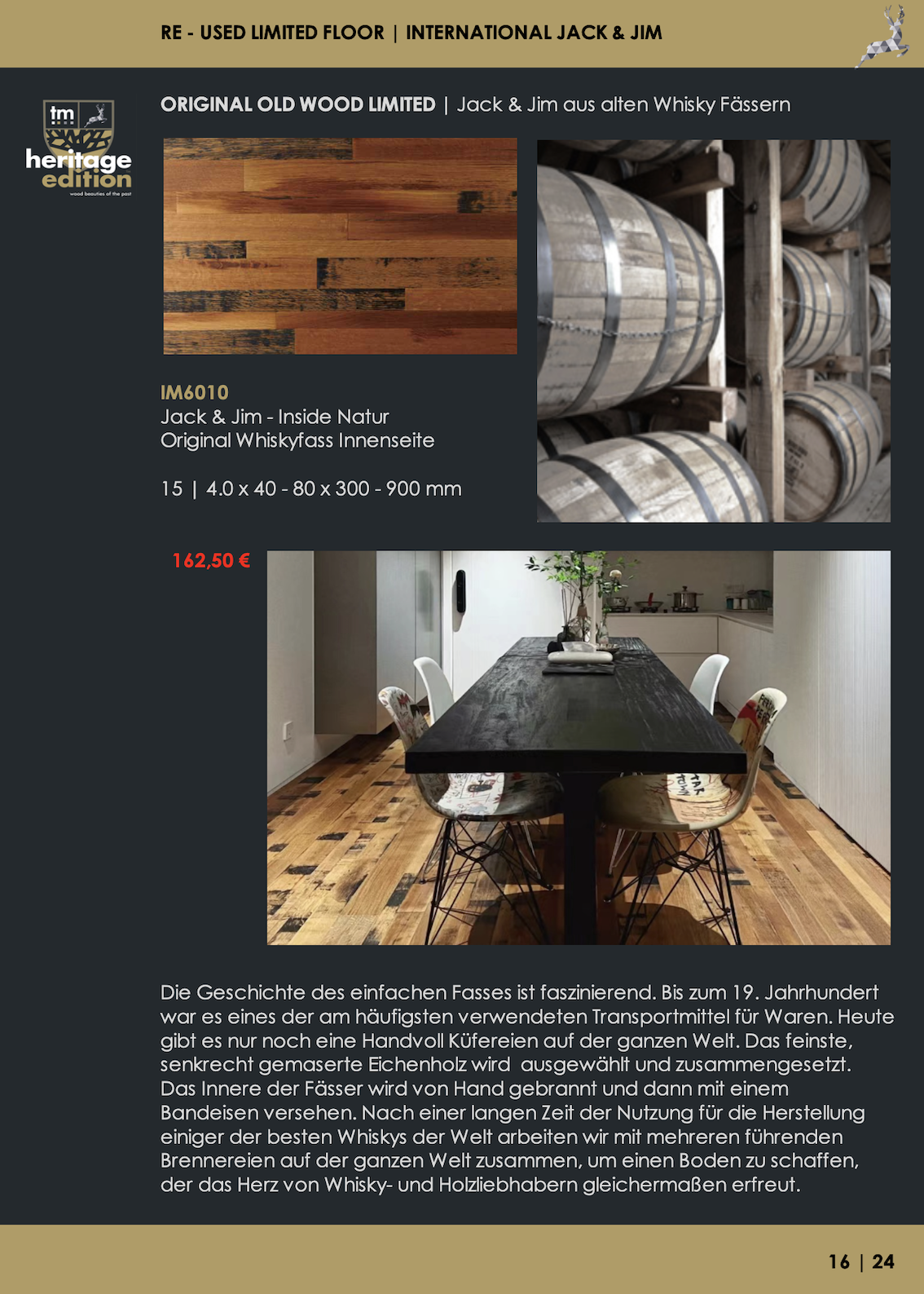 Re-Used Limited Holzböden Jack & Jim